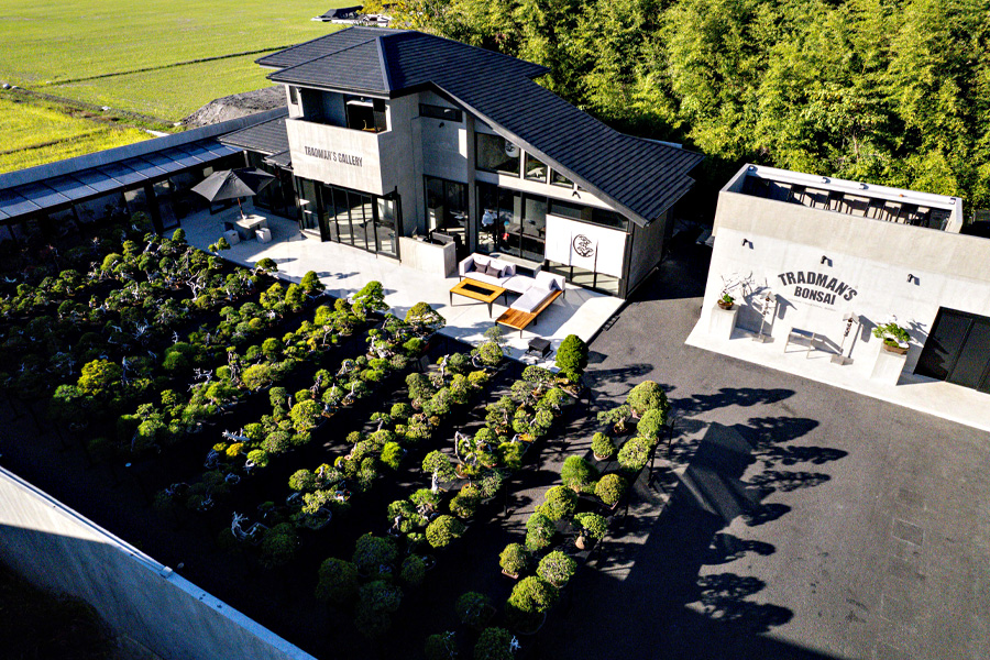 TRADMAN'S BONSAI新社屋